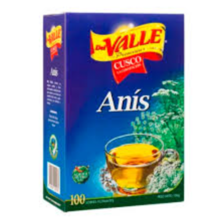 Anís Del Valle caja x100 un