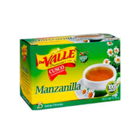 Manzanilla Del Valle caja x100 un