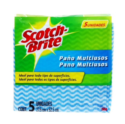 Paños Multiusos Scotch Brite x5 unidades