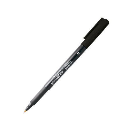Plumón indeleble delgado Faber Castel